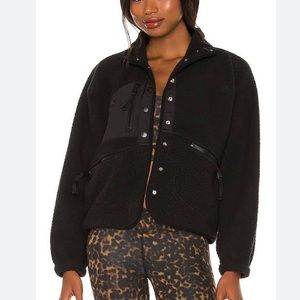 Free people hit the slopes jacket in black